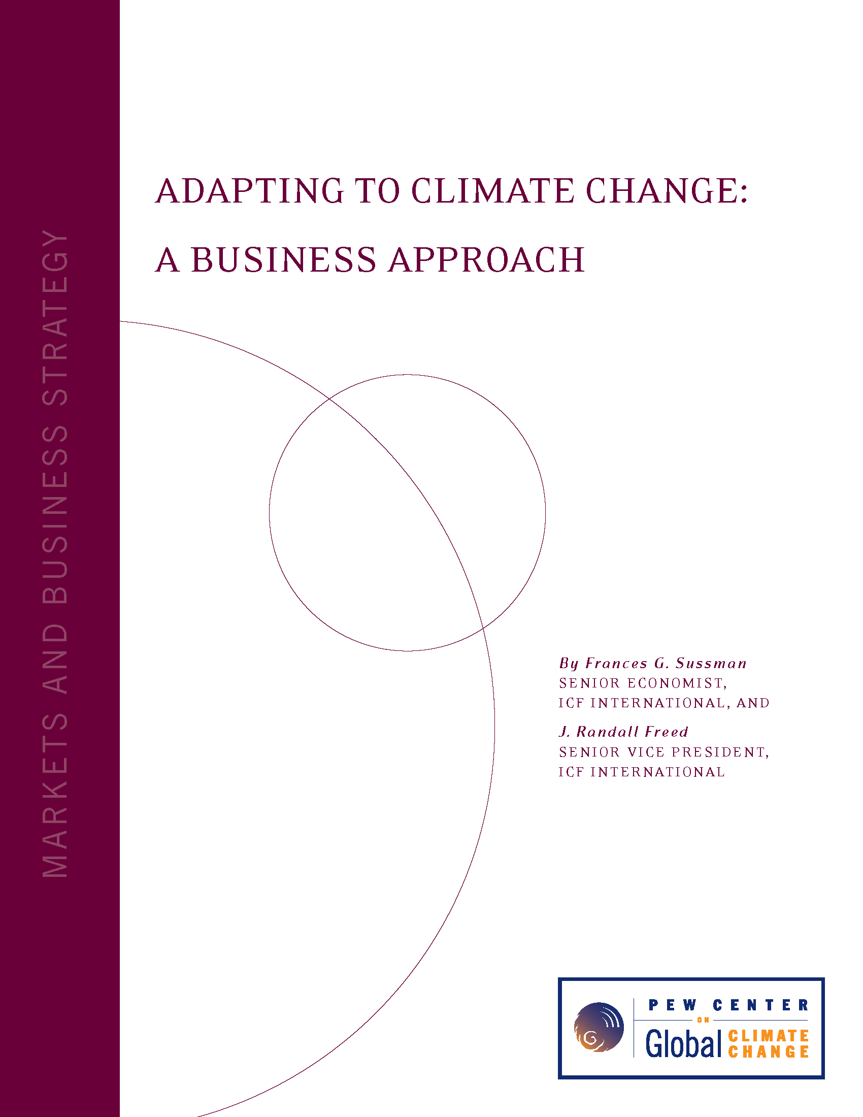 Adapting to Climate Change: A Business Approach - Center for Climate