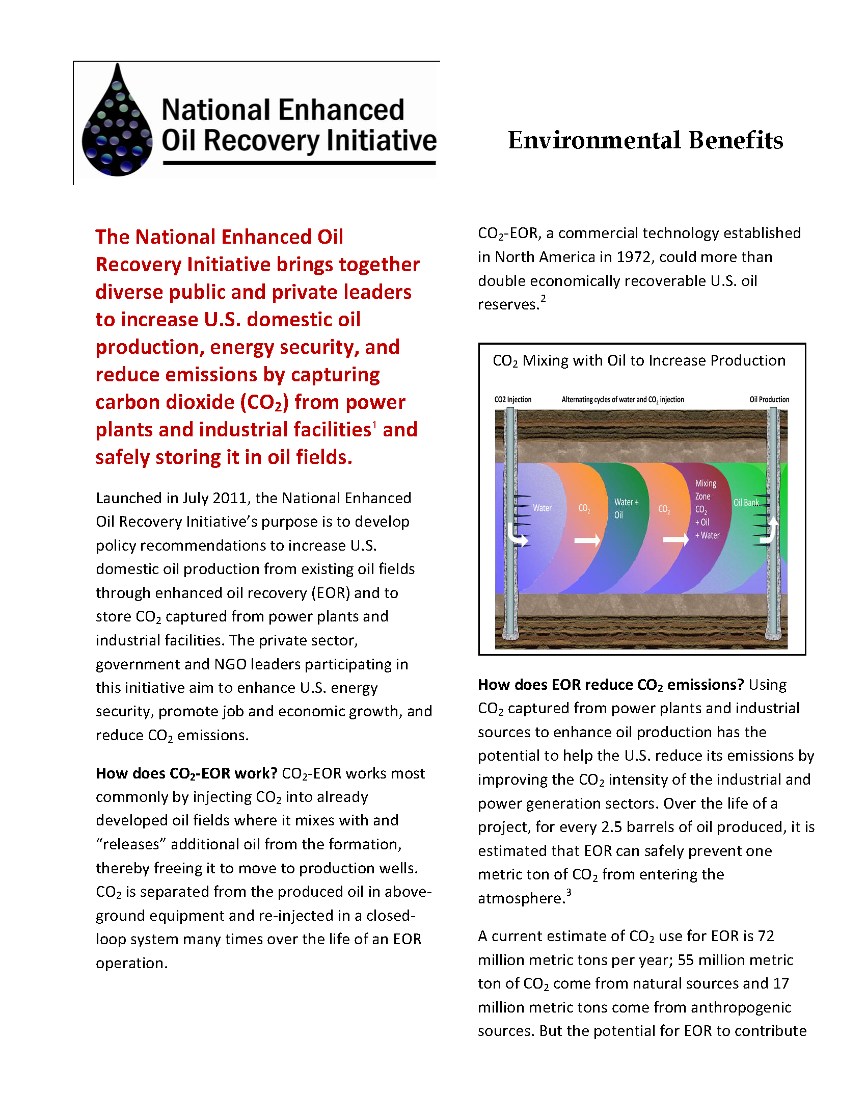 Enhanced Recovery Benefits - Center for Climate and Energy SolutionsCenter for Climate and Energy