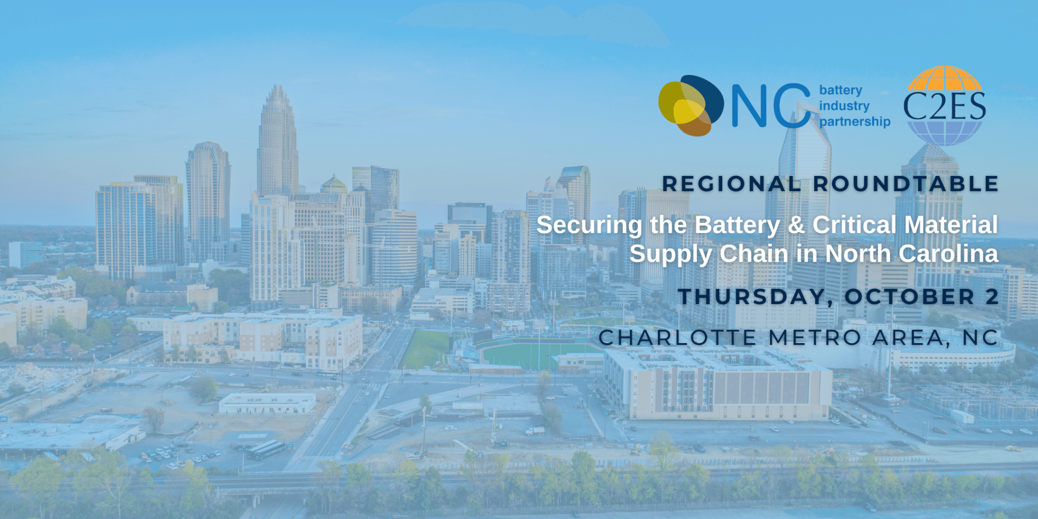 Charlotte, North Carolina Roundtable on the Battery and Critical ...